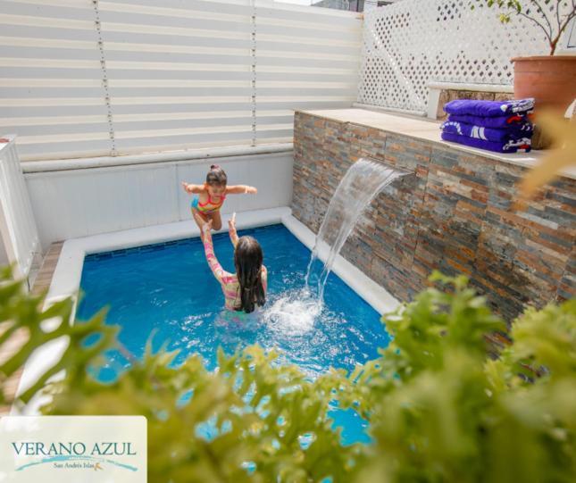 Alojamiento Turistico Verano Azul San Andres Eksteriør billede
